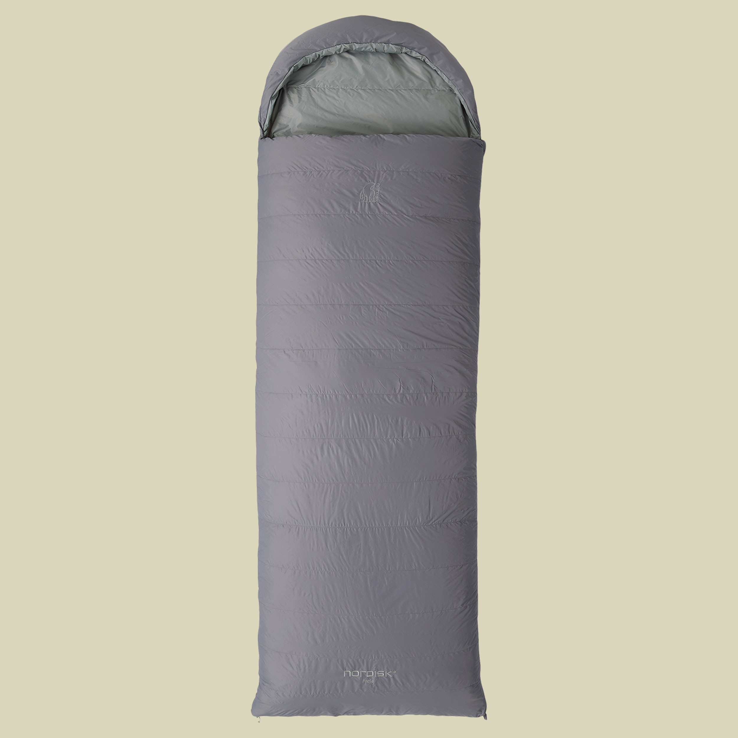 Freja ± 0° Blanket Sleeping Bag 175 cm (M) links - silver filigree grey